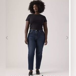 Levi's Dark Blue Denim Pants